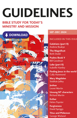 Guidelines September-December 2024: Bible study for today's ministry and mission