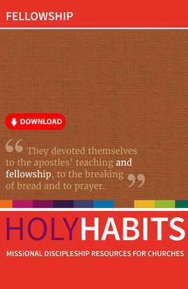 Holy Habits: Fellowship: Missional discipleship resources for churches