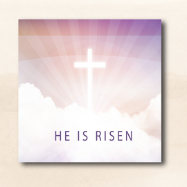 Easter Cards - He Is Risen (Pack of 6 cards)