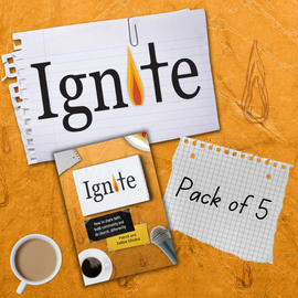 Ignite: How to share faith, build community and do church, differently Pack of 5